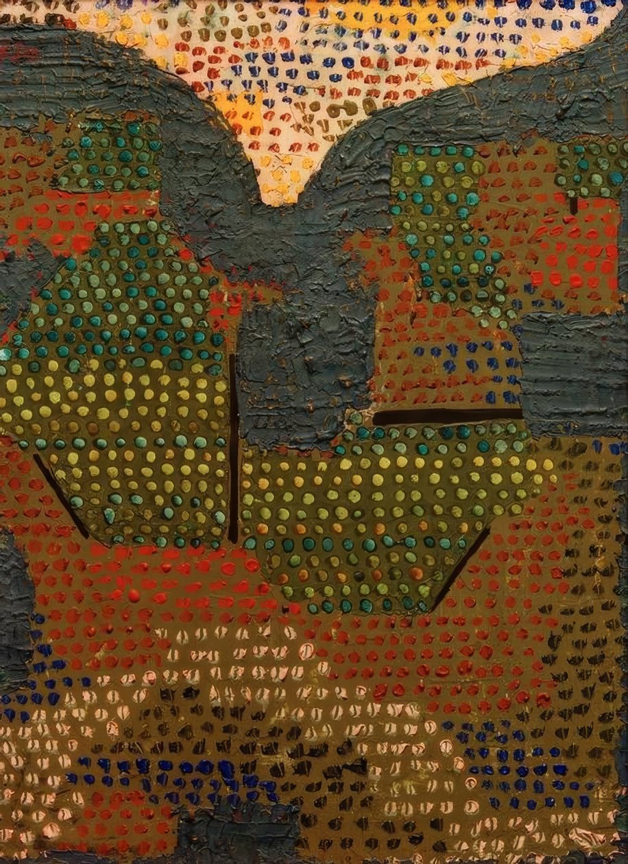 Kväll i dalen av Paul Klee