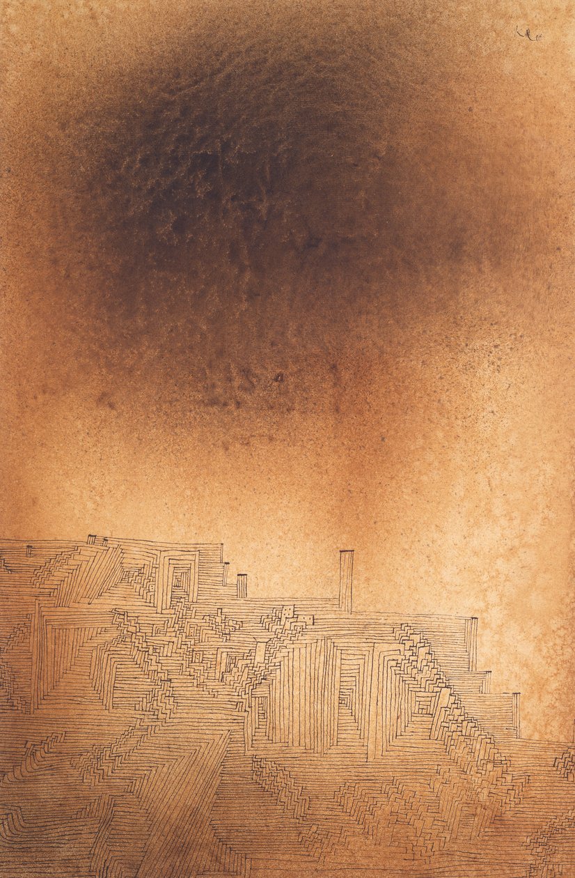 Adrasteapolis av Paul Klee (1879-1940) av Paul Klee