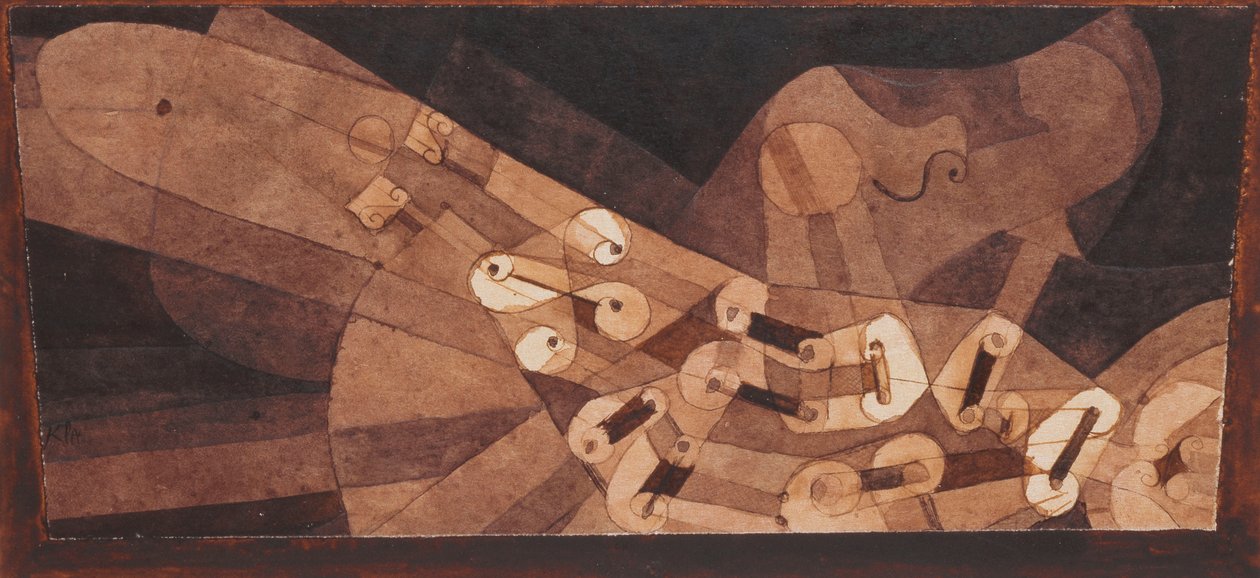 Eolisk harpa; Aeolsharfe av Paul Klee