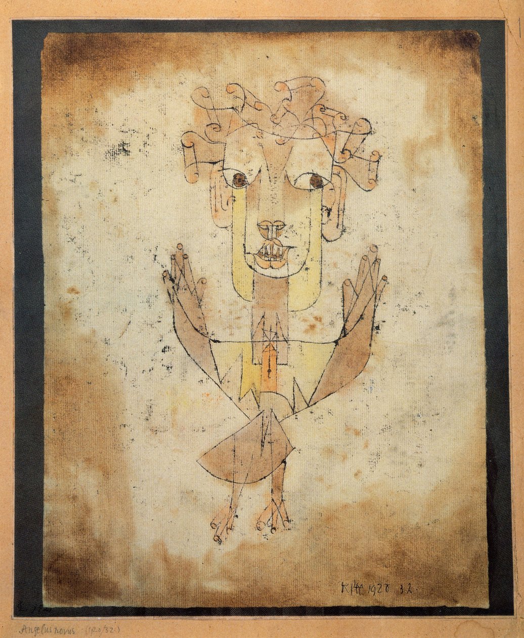 Ny ängel, 1920 av Paul Klee