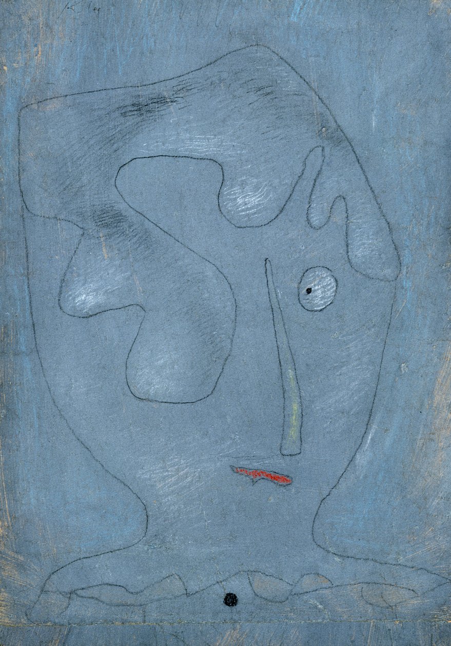 Oroligt bakhåll av Paul Klee