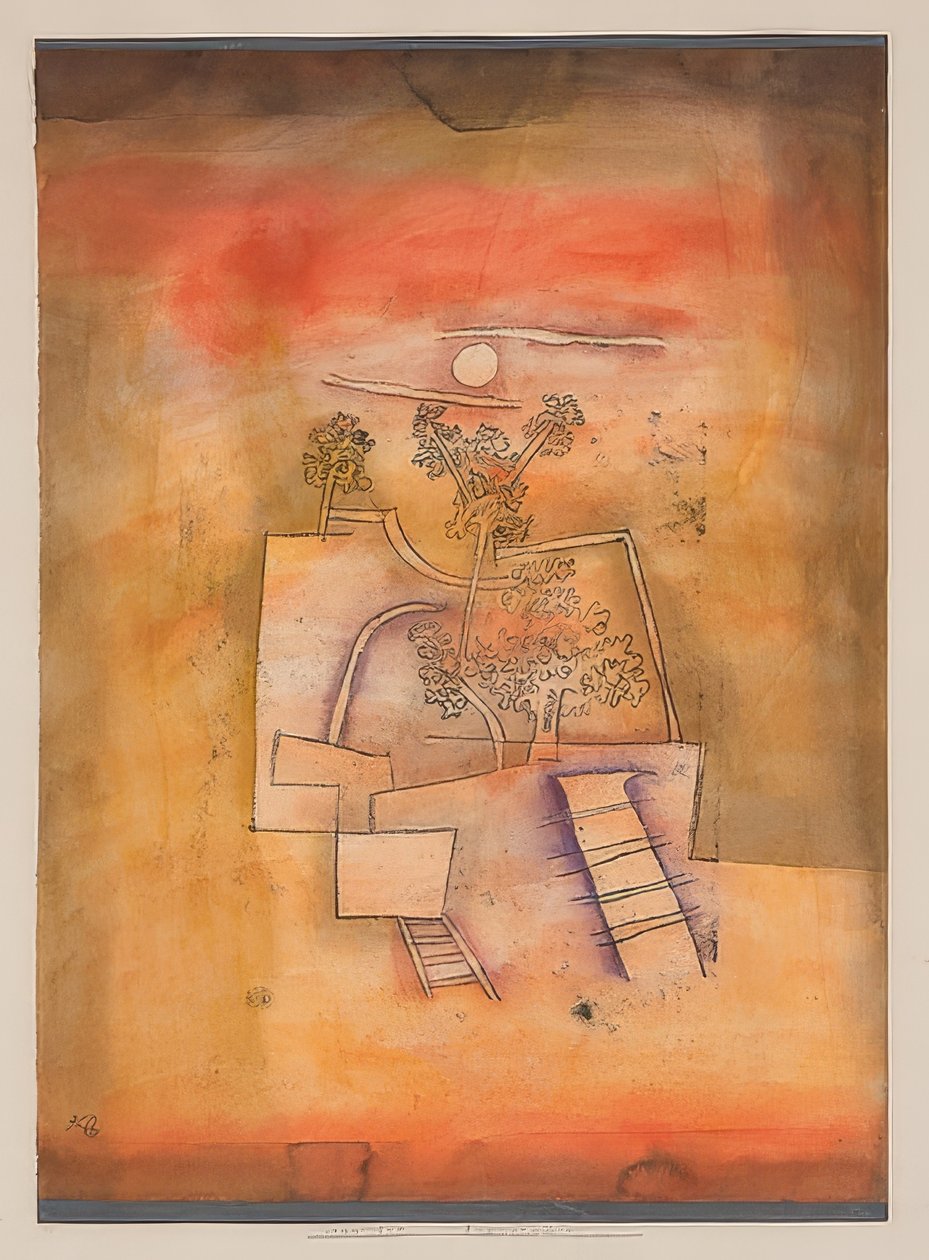 Trädkultur. 1924 av Paul Klee