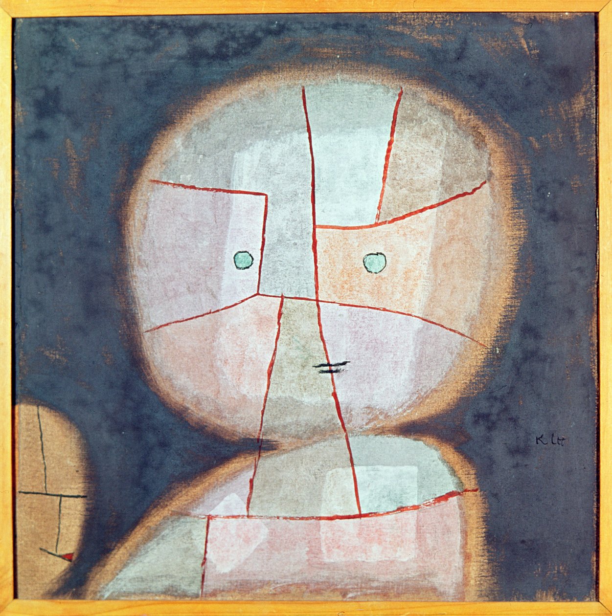 Byst av ett barn av Paul Klee