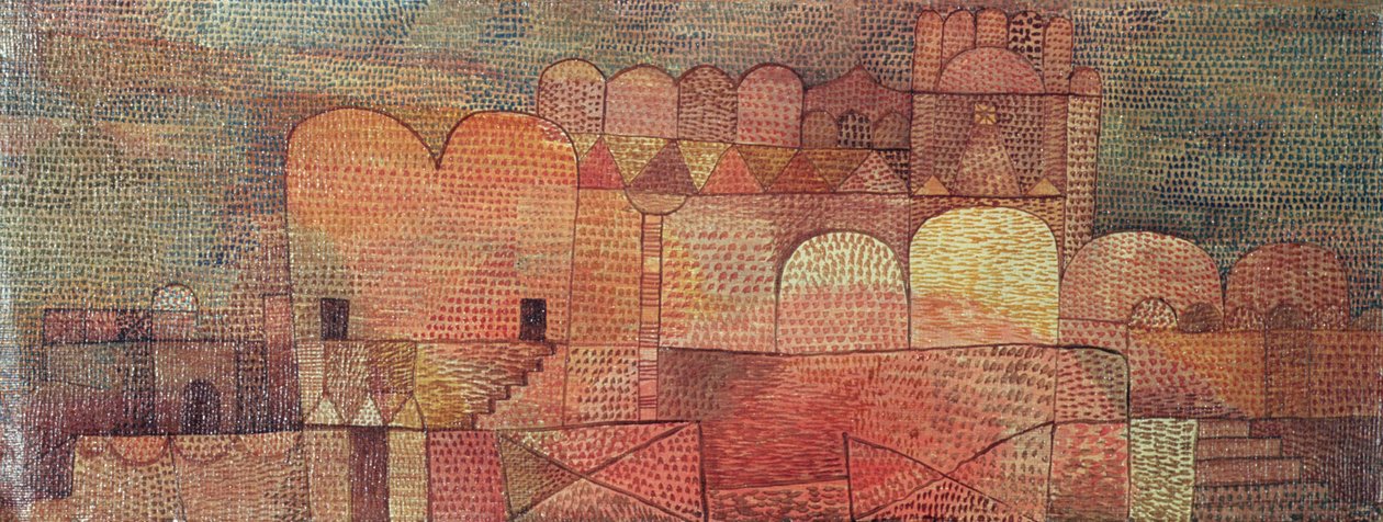 katedral av Paul Klee