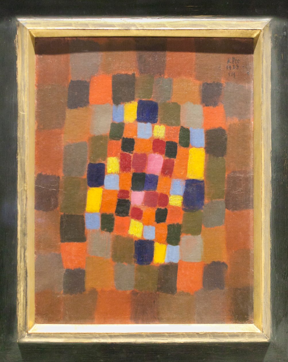 Färgglad rabatt (buntesbetor) av Paul Klee