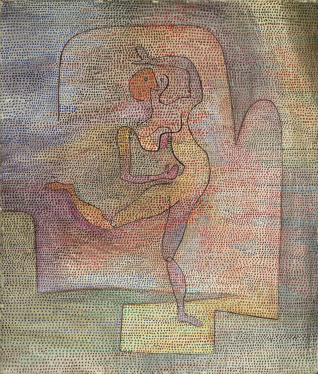 Dansare, 1932 av Paul Klee