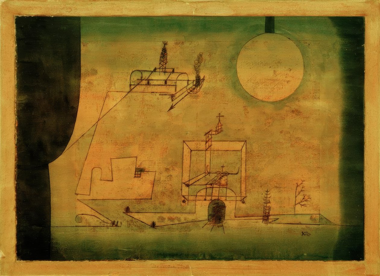 Porten till Hades av Paul Klee