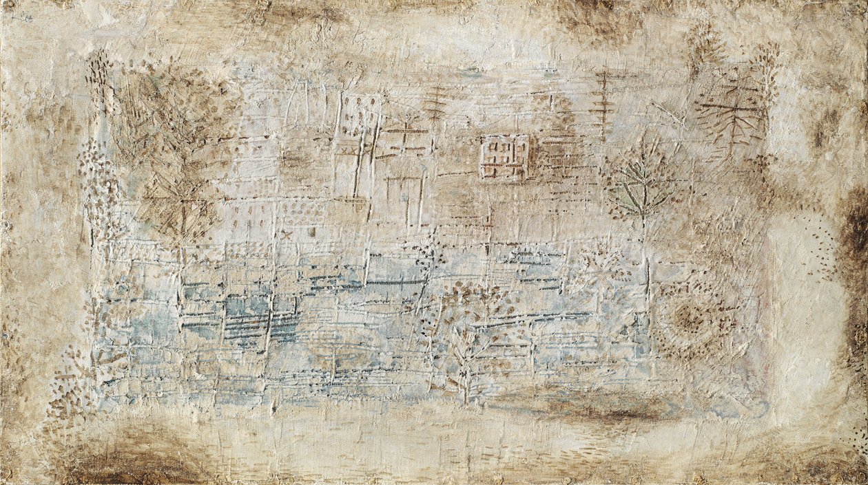 Dött landskap, 1931 av Paul Klee