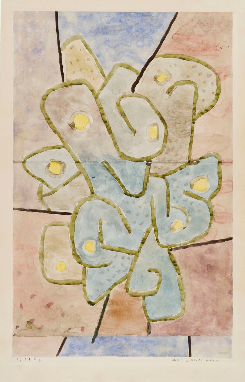 Det sura trädet Det sura trädet, 1939. av Paul Klee