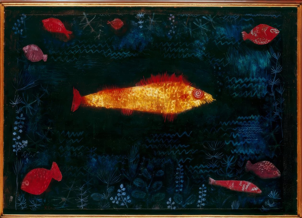 Den gyllene fisken av Paul Klee