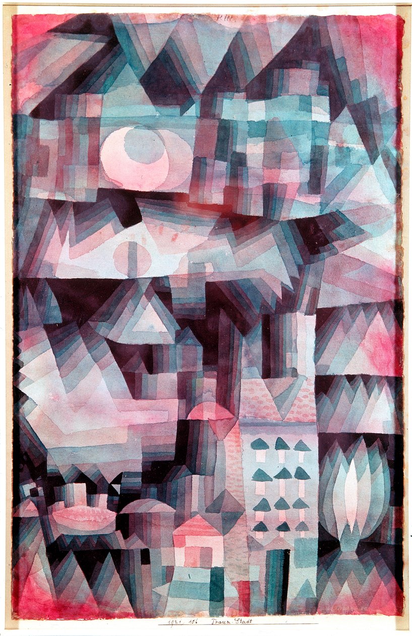 Drömstad av Paul Klee