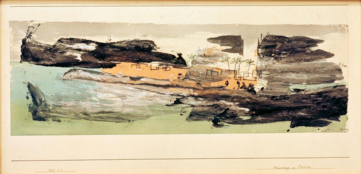 Minns Assuan av Paul Klee
