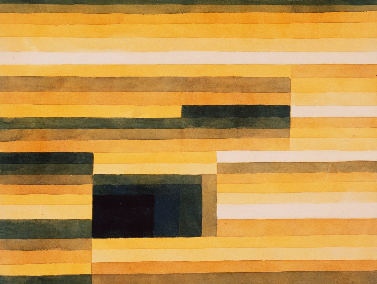 bergrum av Paul Klee
