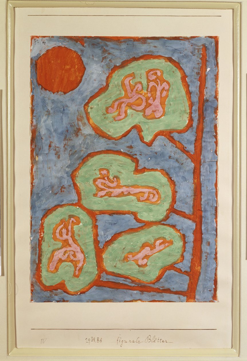 Figurativa blad av Paul Klee