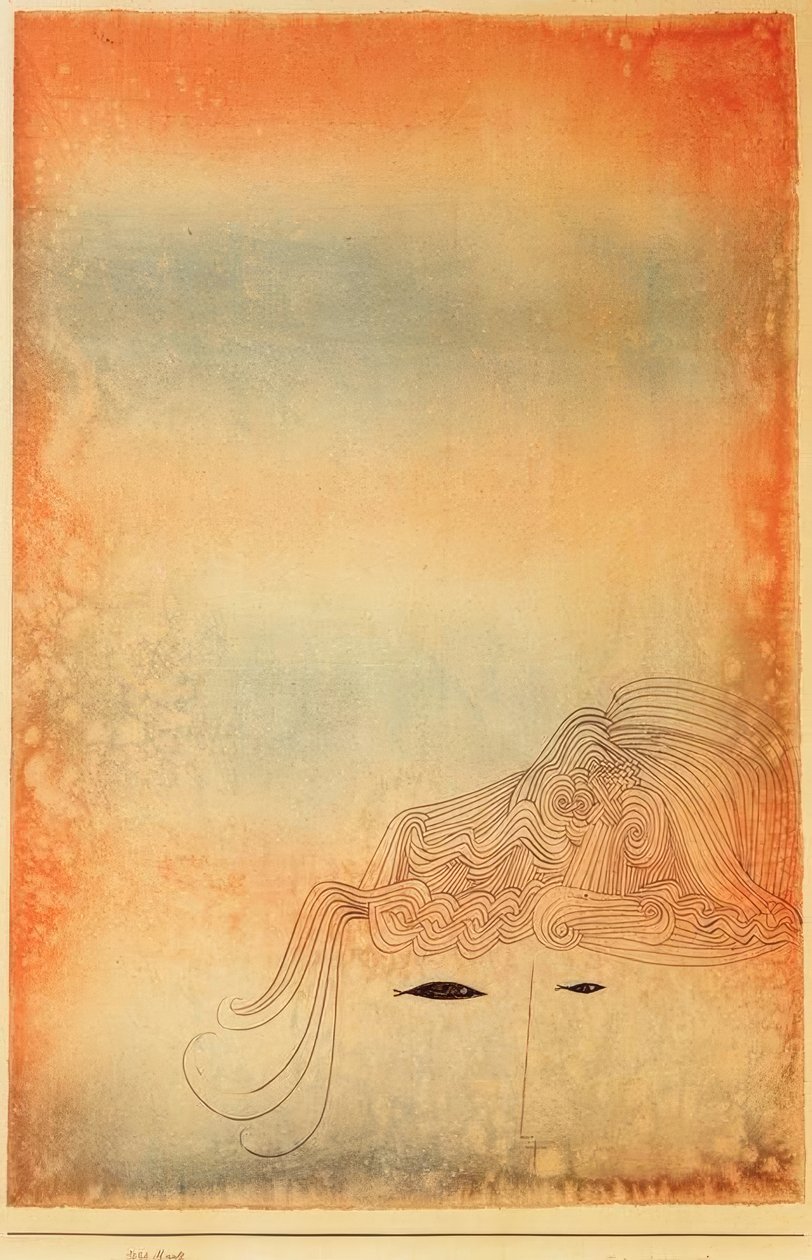 Fisk - fysiognoniskt av Paul Klee