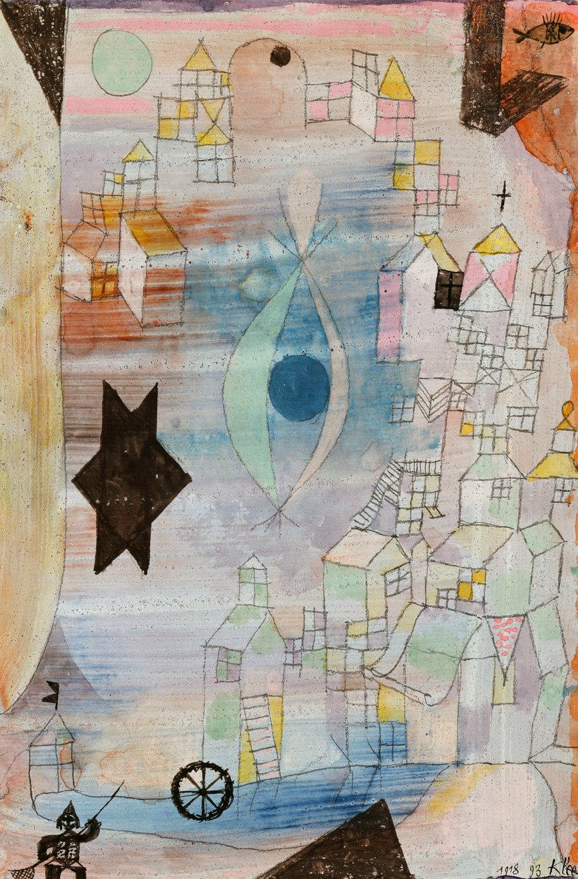 Fiskmagi av Paul Klee