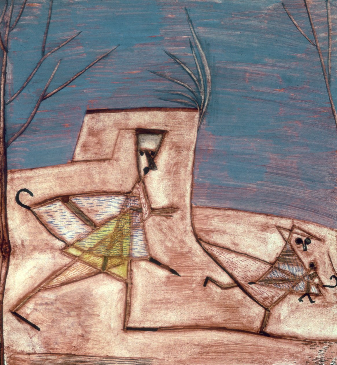Flyende barn av Paul Klee