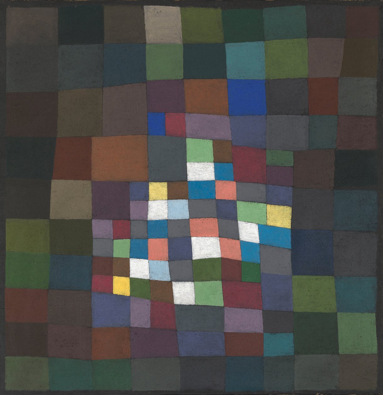 Blommande, 1934. av Paul Klee