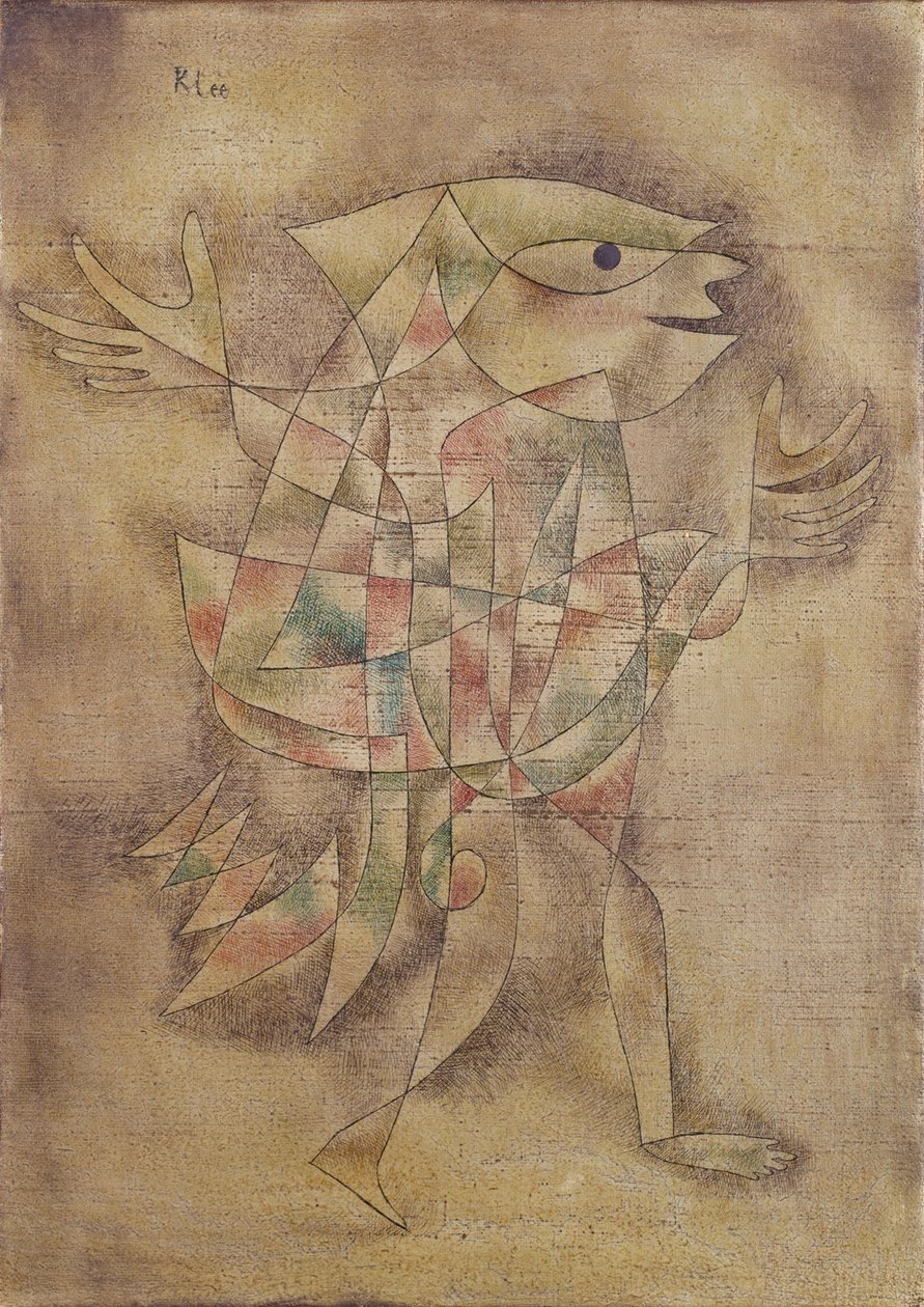 Fool in Trance Narr in Trance, 1929 av Paul Klee