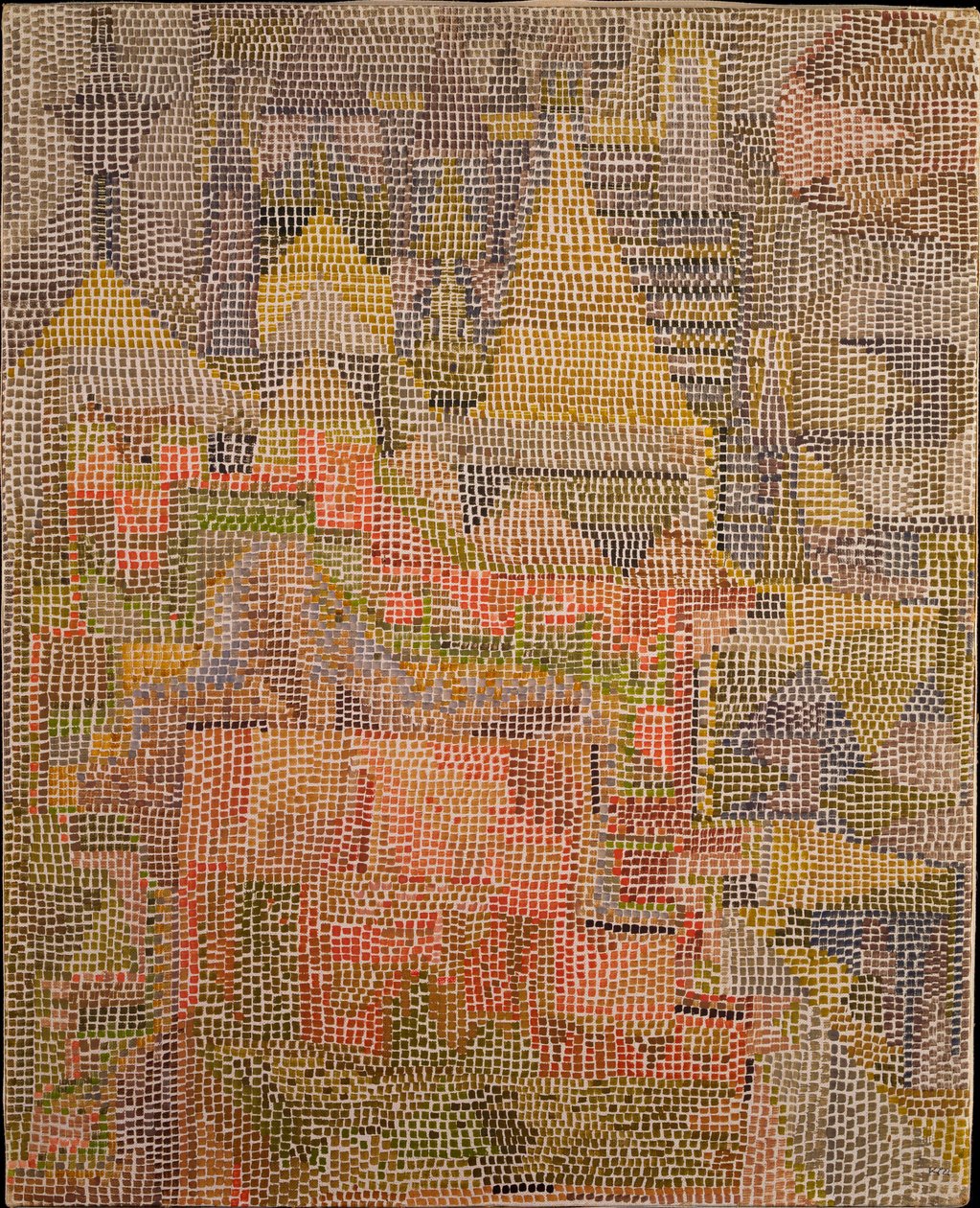 Slottets trädgård av Paul Klee
