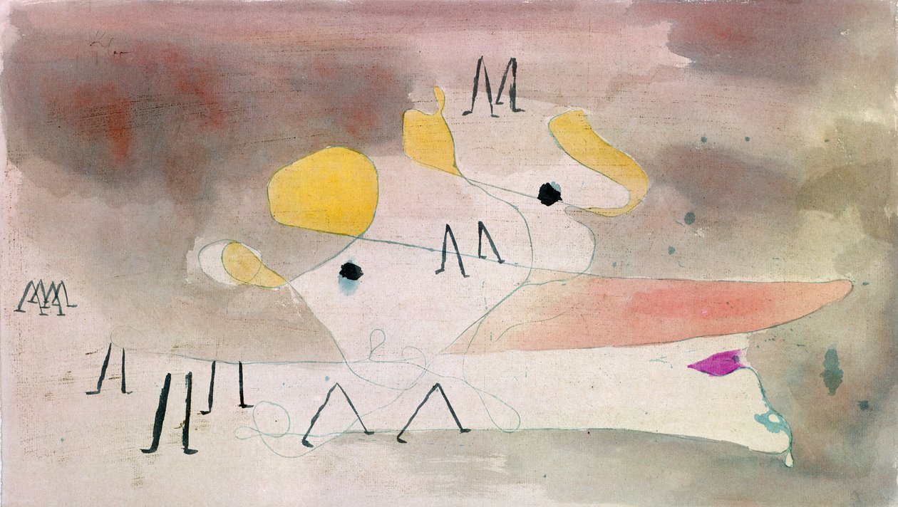 Spöke och följare av Paul Klee