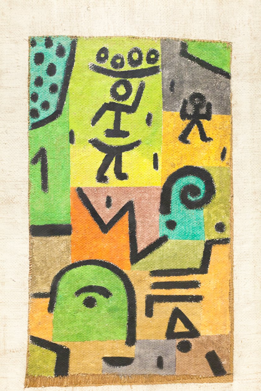 Skörd av citroner av Paul Klee