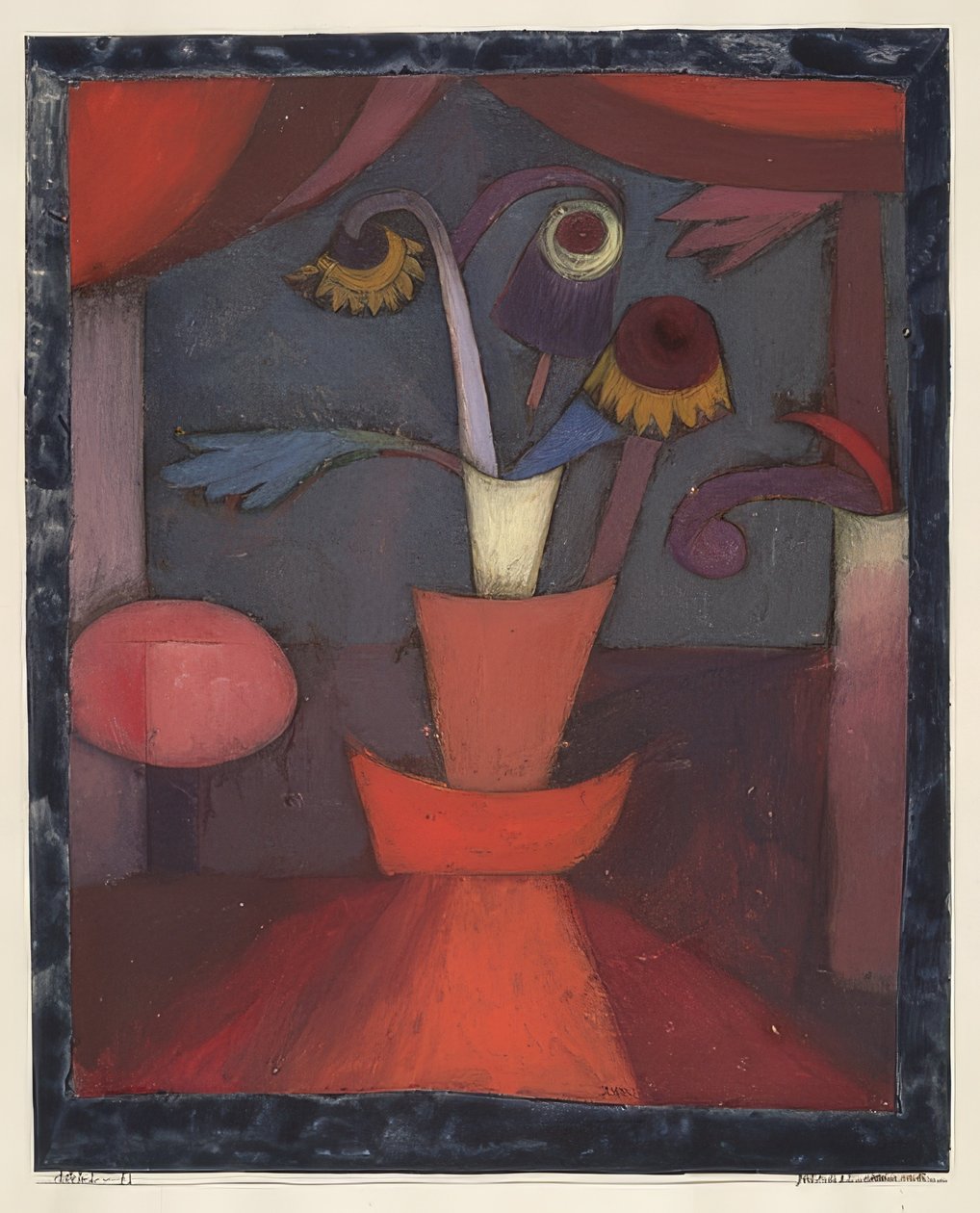 Höstblomma. 1922 av Paul Klee