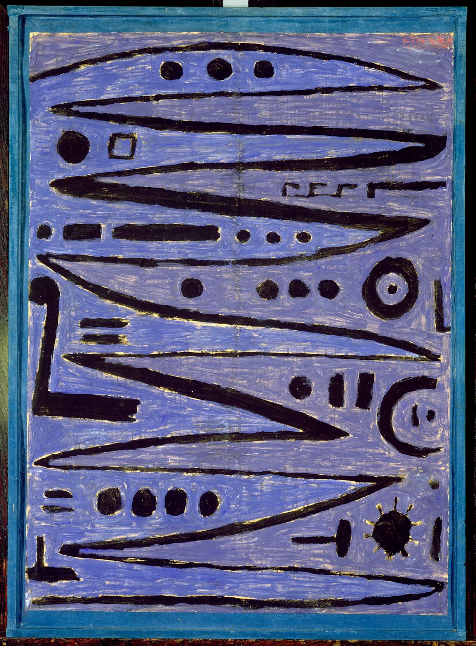 Heroic Strokes of the Bow av Paul Klee