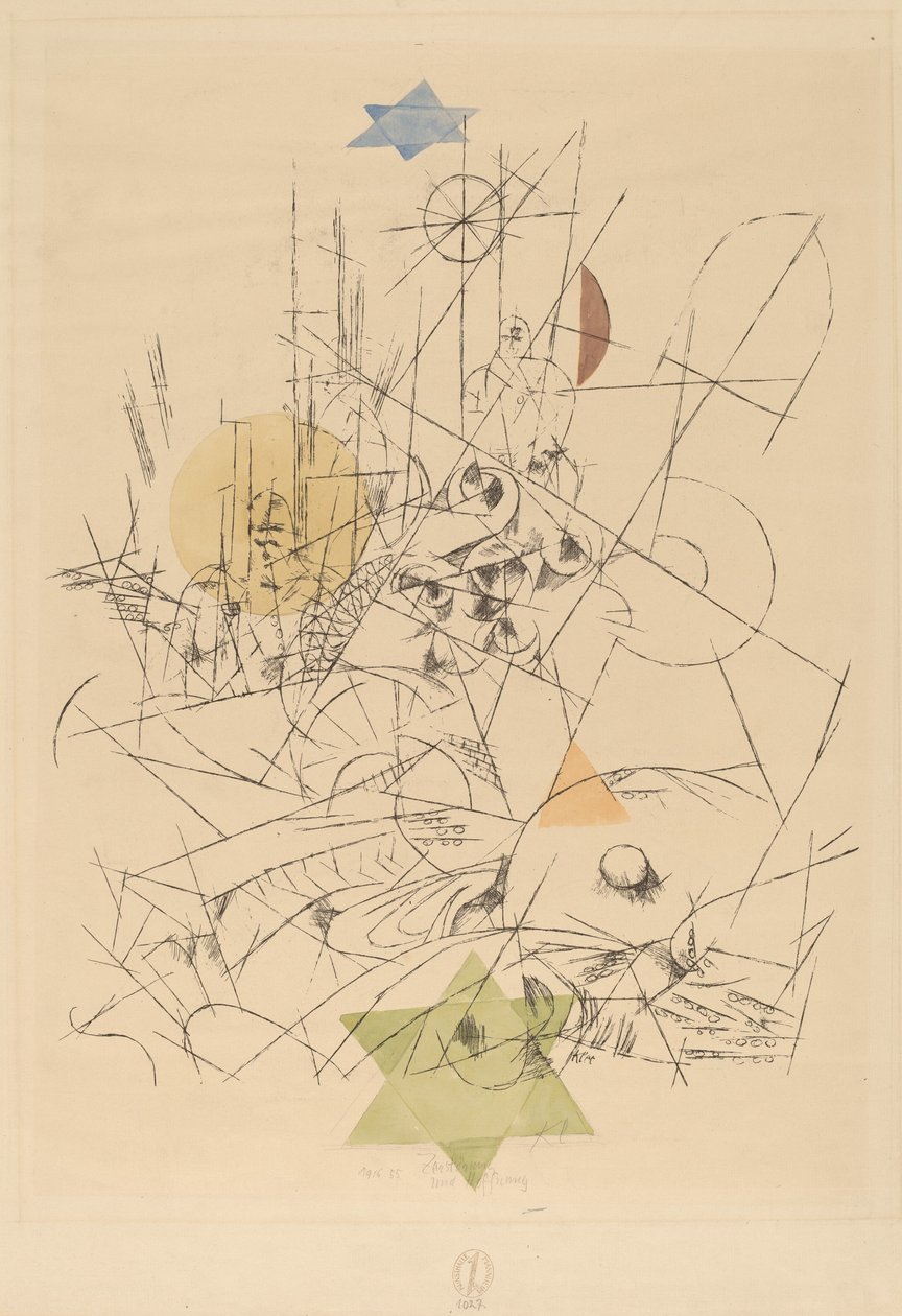 Hopp och förstörelse av Paul Klee