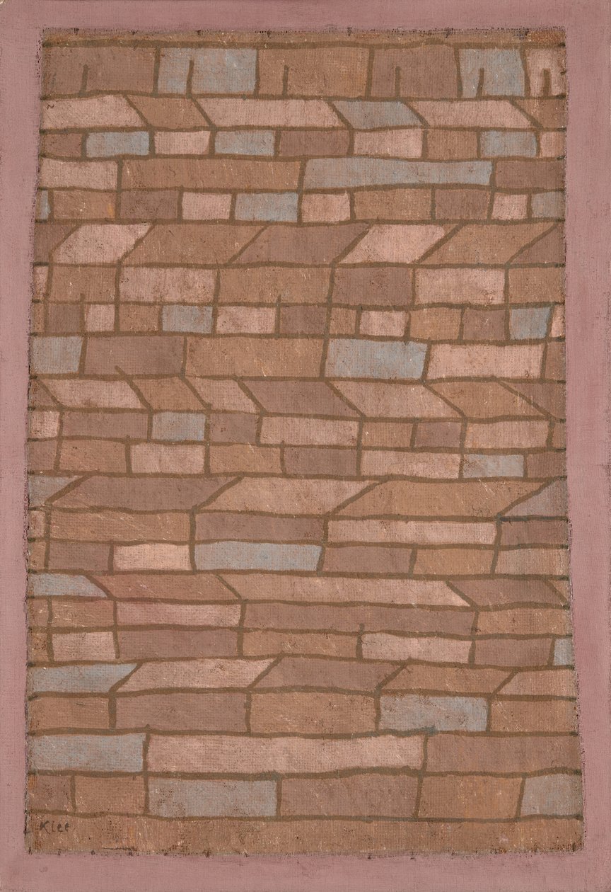 Hutment, 1932. av Paul Klee