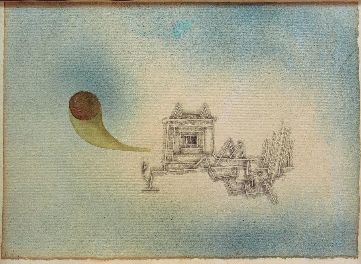 Jagdpavillon av Paul Klee