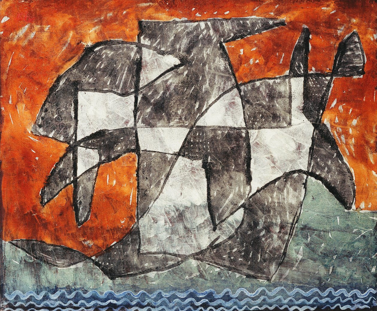 Lake Ghost; Se Gespenst av Paul Klee