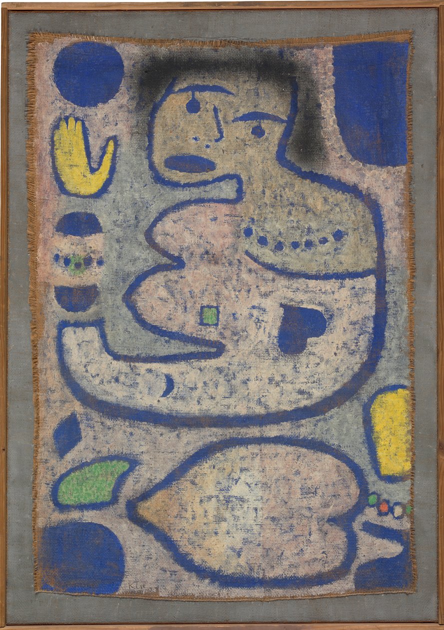 Kärlekssång av nymånen, 1939. av Paul Klee