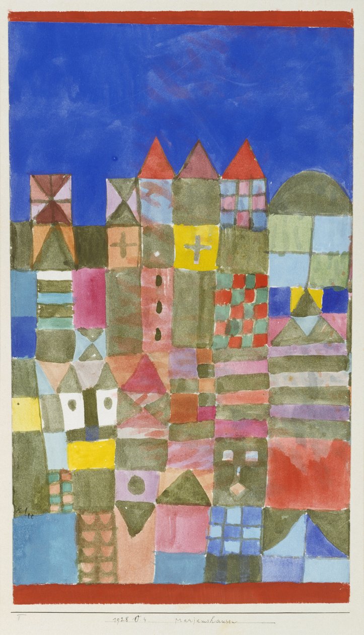 Mariams hus av Paul Klee