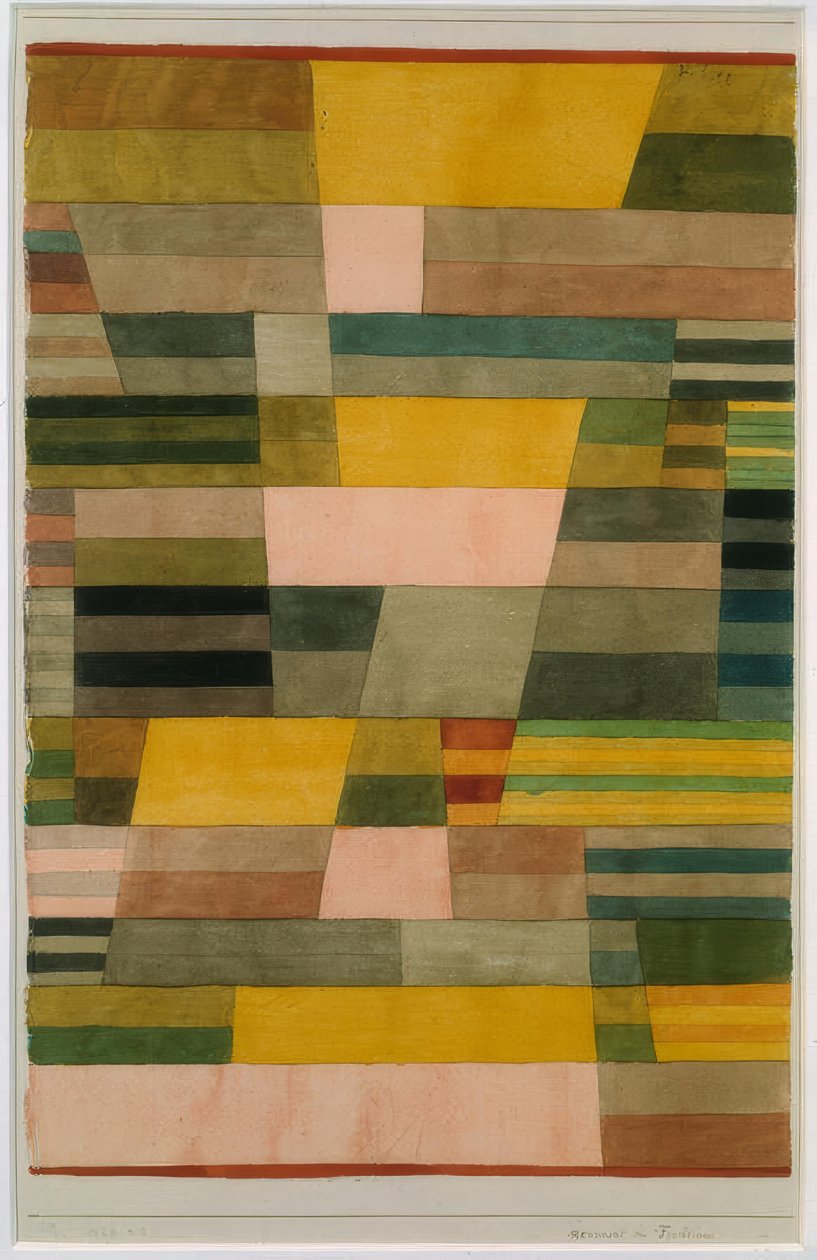 Monument i fruktlandet av Paul Klee