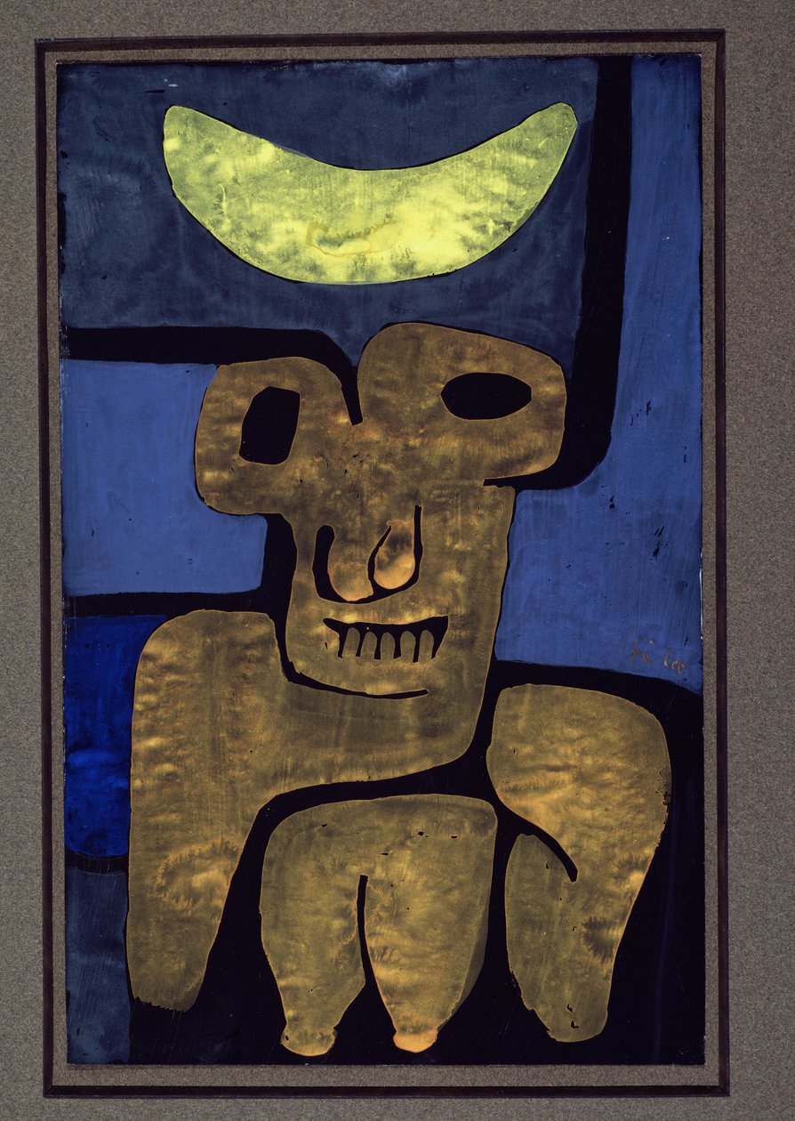 Barbarianernas måne av Paul Klee