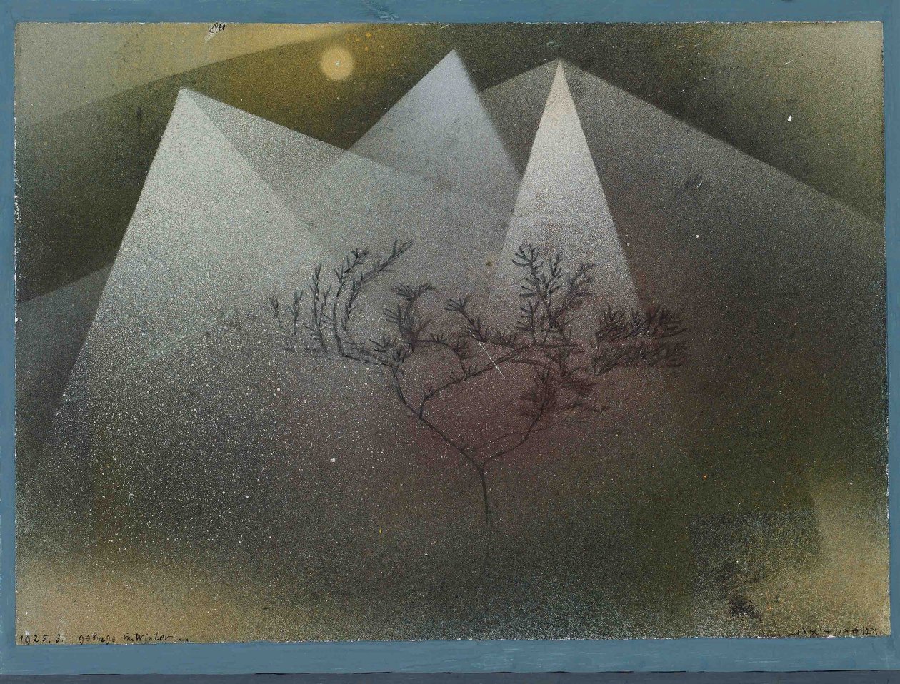 Berg i vinter Berg i vinter, 1925. av Paul Klee