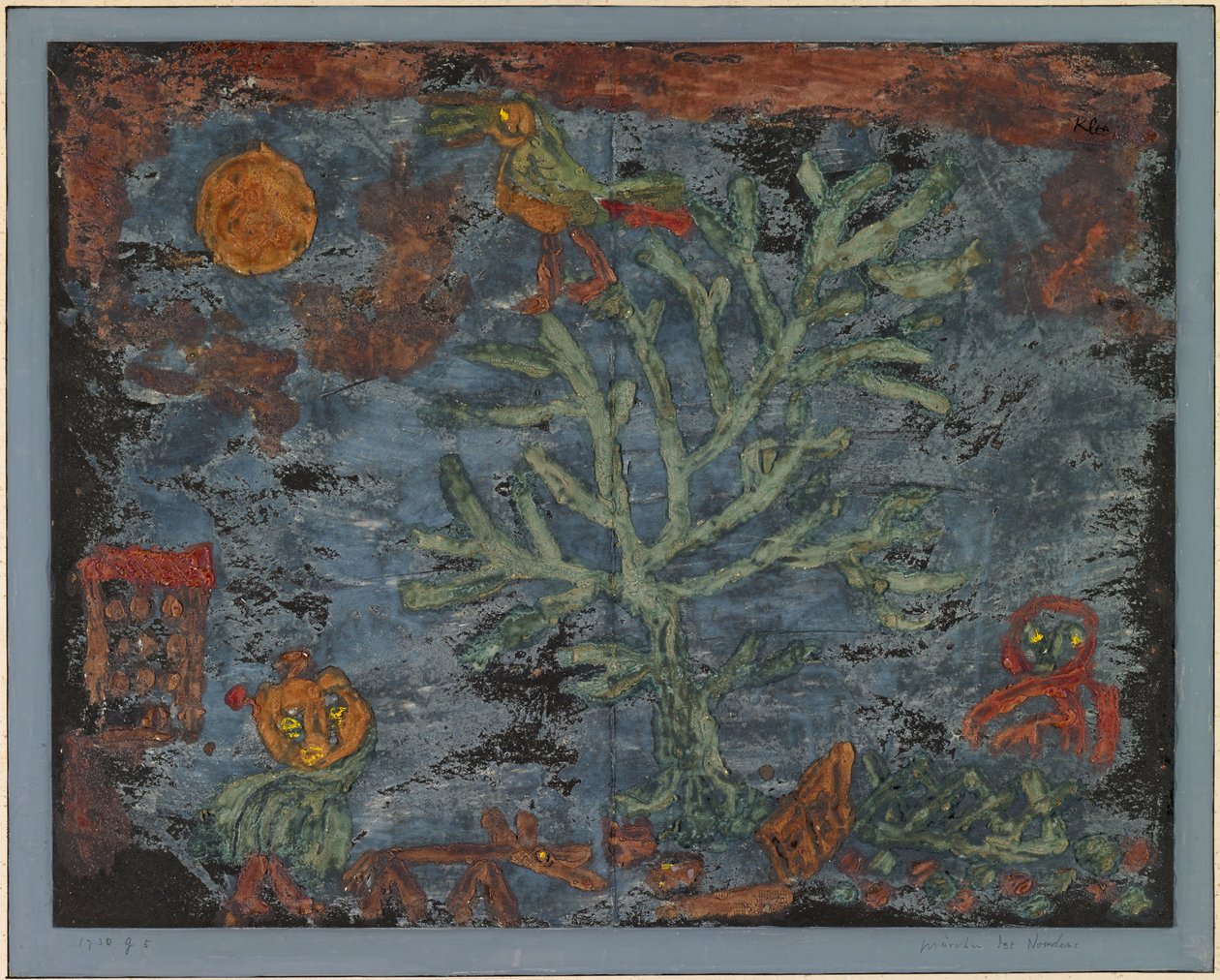 Nordisk saga, 1930. av Paul Klee