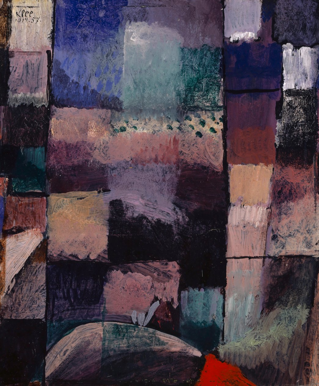 På ett motiv från Hammamet av Paul Klee