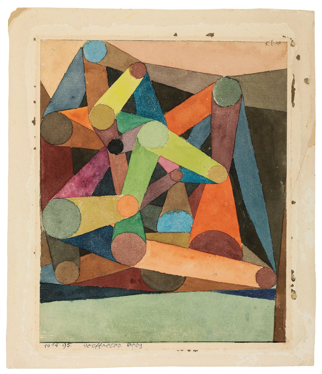 Öppet berg av Paul Klee