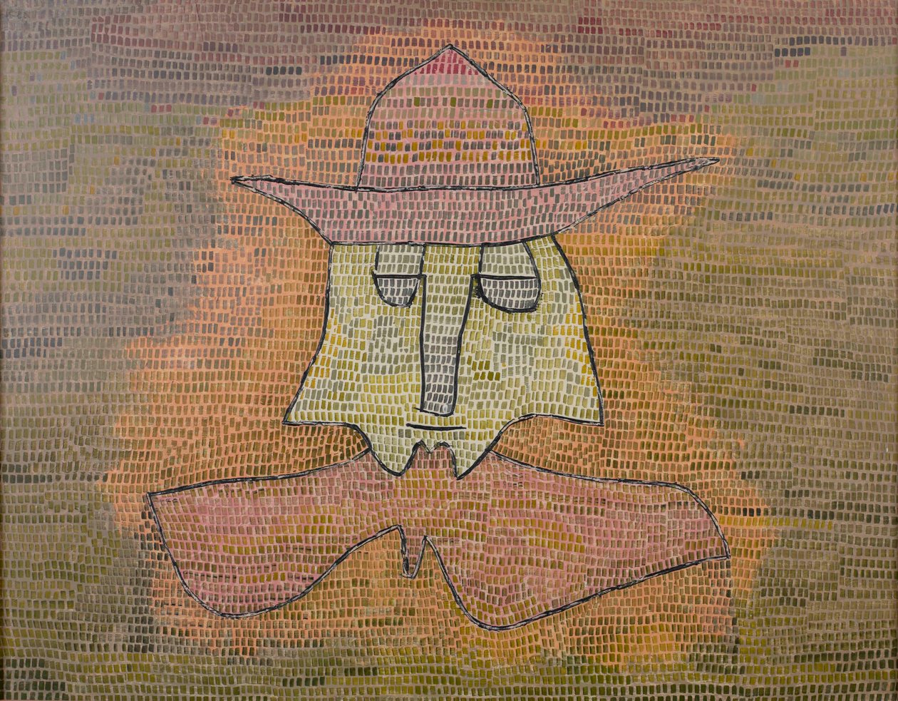 Pastor Kohl, 1932. av Paul Klee