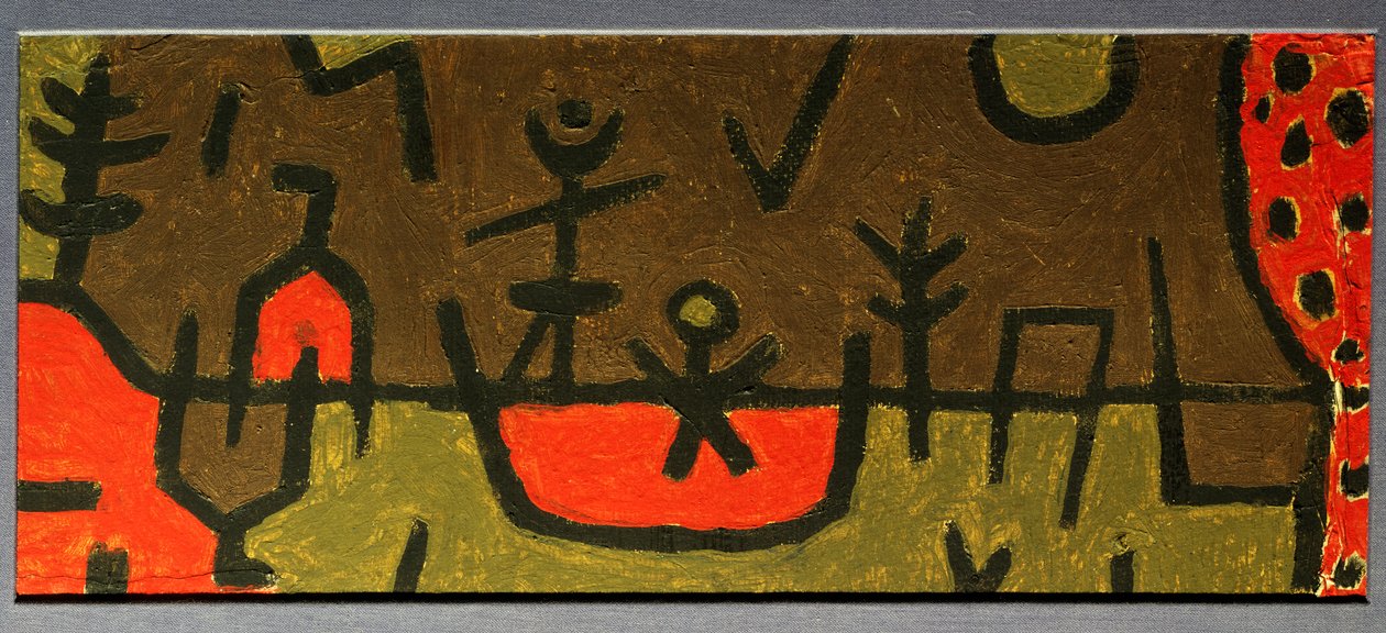 Damm i parken av Paul Klee