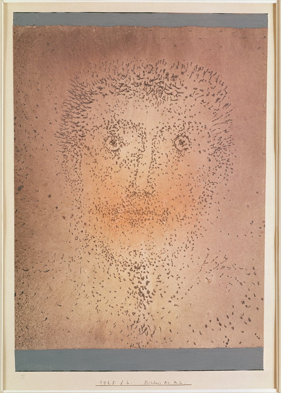 Porträtt av herr A.L. av Paul Klee
