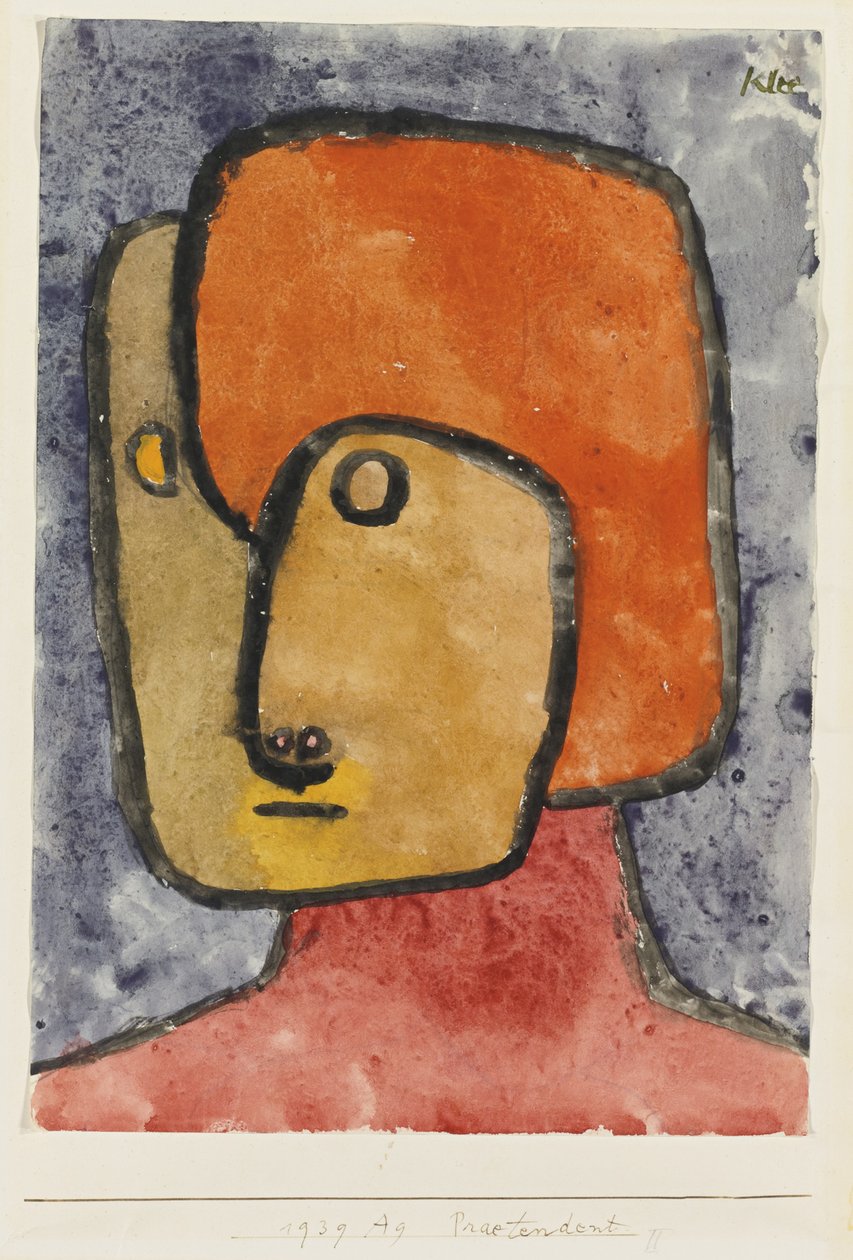Pretender, 1939 av Paul Klee