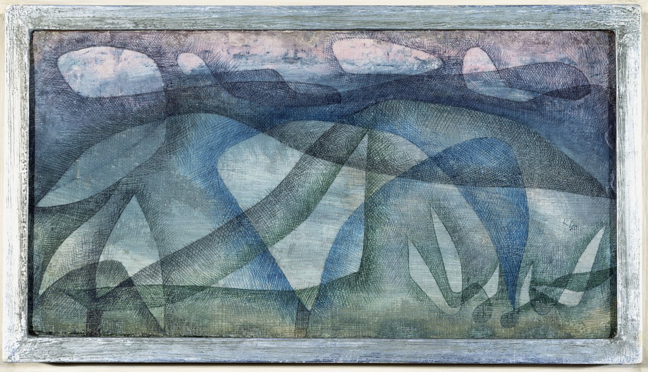 Regnig dag av Paul Klee