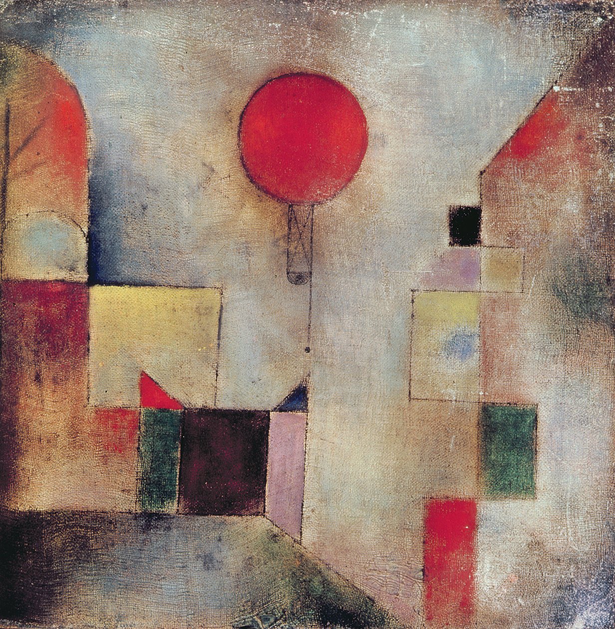 Röd ballong av Paul Klee