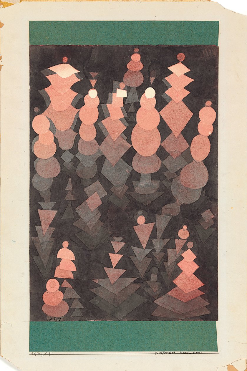 Mognad tillväxt av Paul Klee