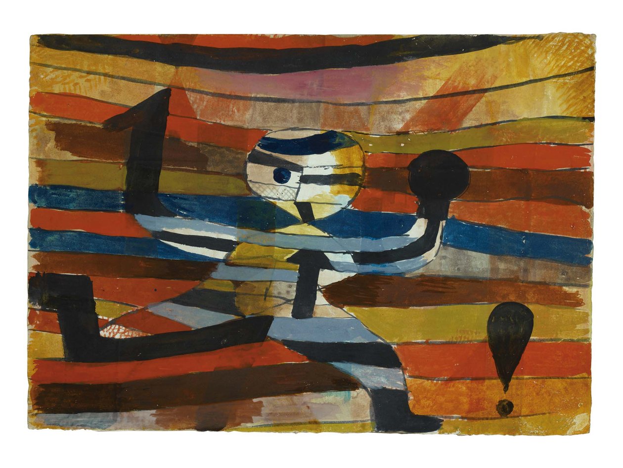 Löpare - Hooker - Boxer, 1920 av Paul Klee