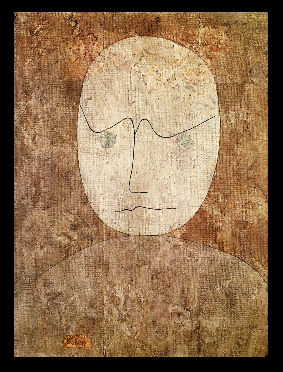 Lärd person av Paul Klee