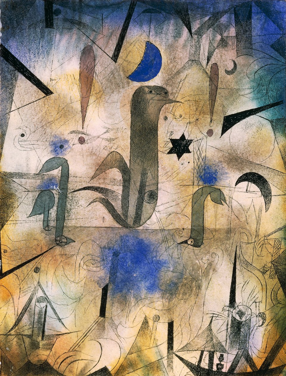 Sirener av fartyg av Paul Klee
